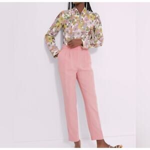 Tuckernuck Pink High-Waist Tapered Pants